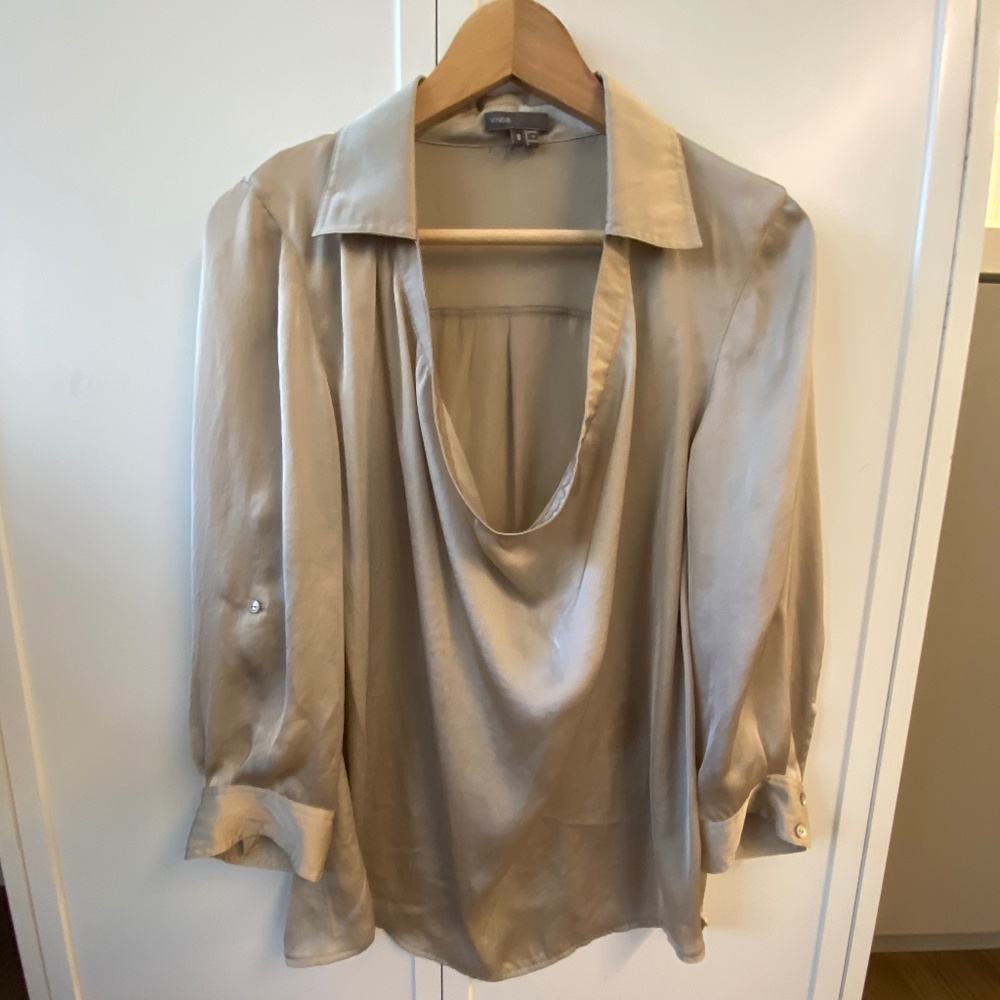 Vince Shirt Size 8 or Medium